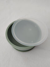 Bowl verde con tapa libre de BPA