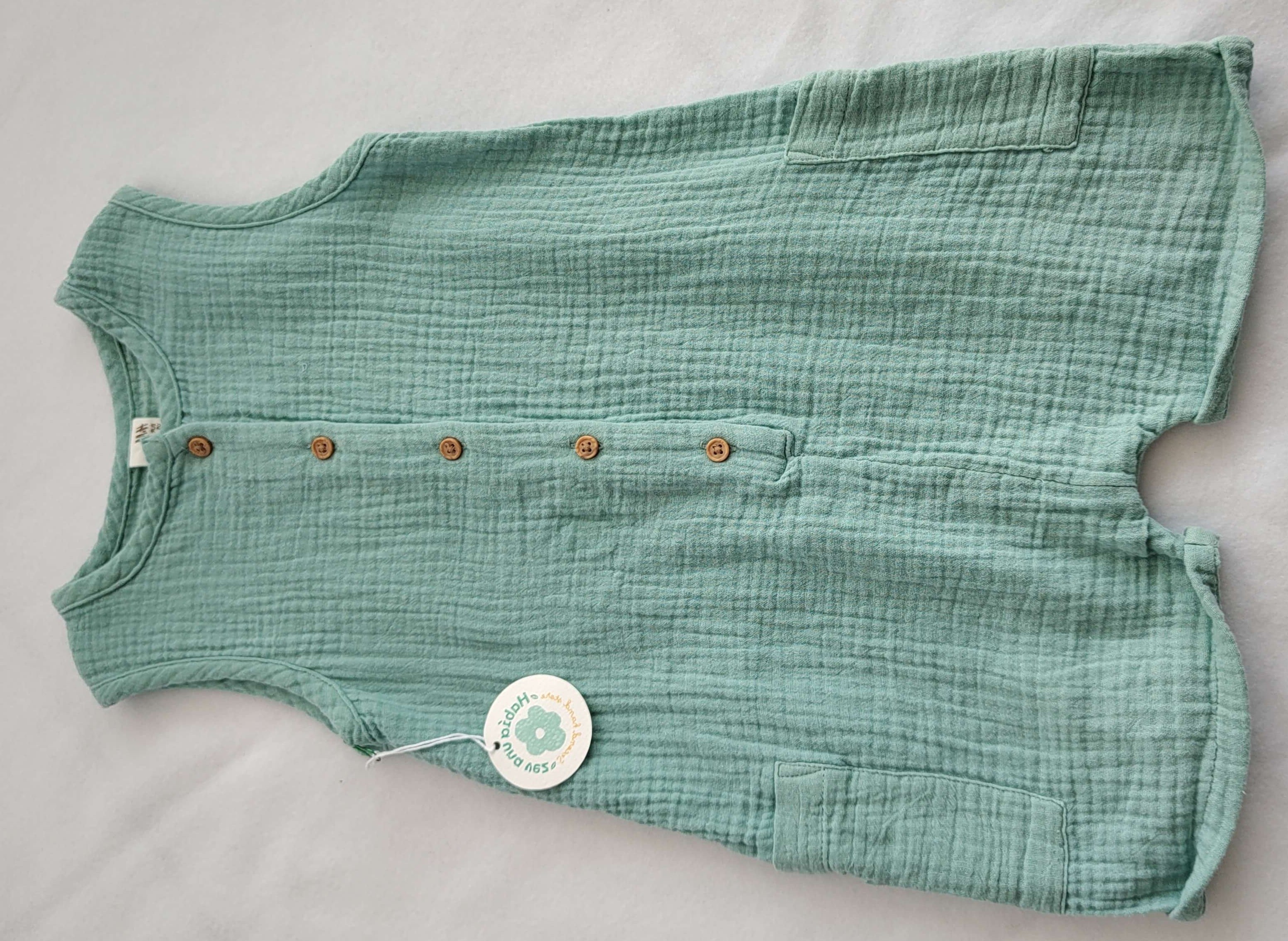 H&M jumper muselina aguamarina T2a