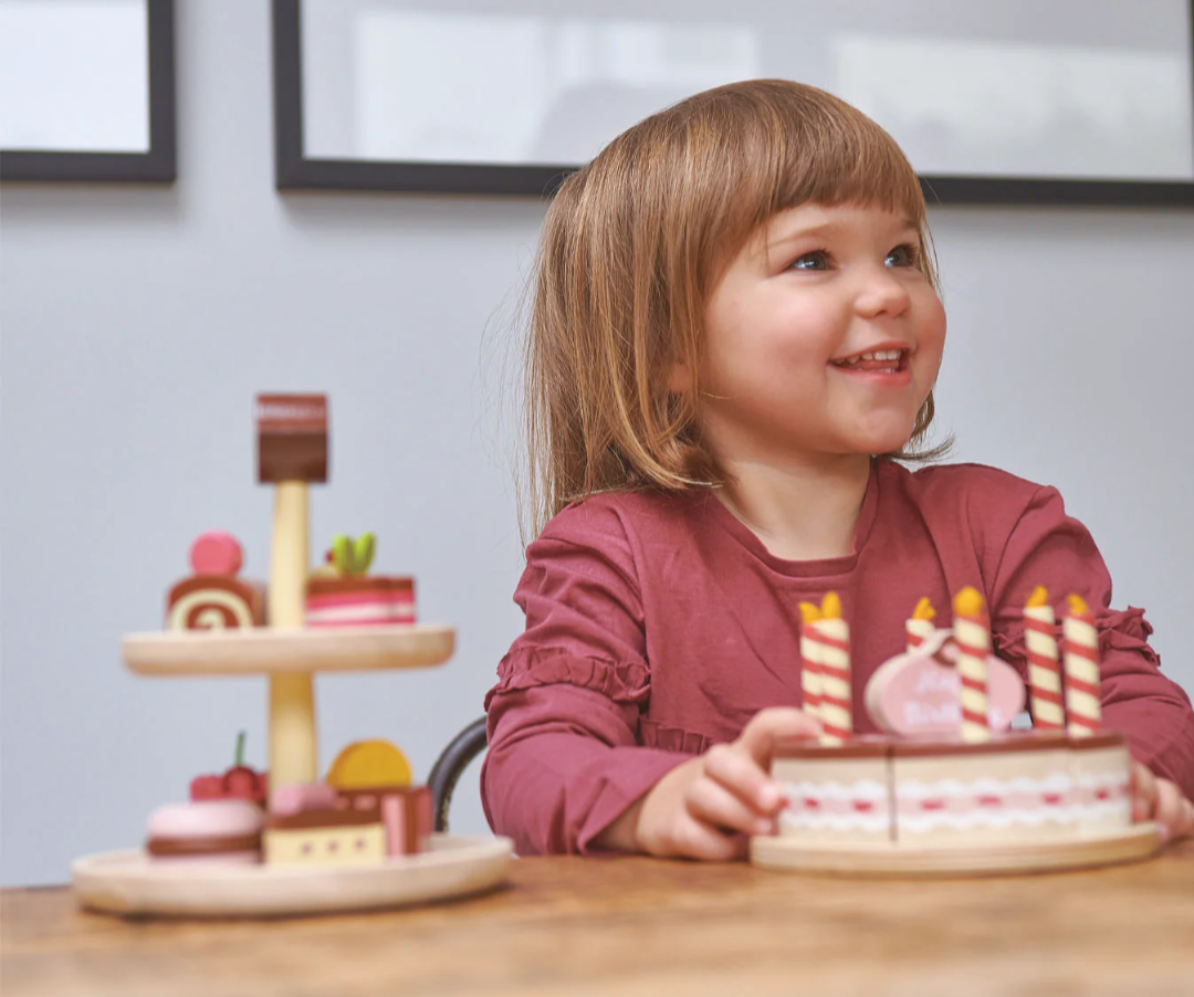 Pastel de cumpleaños arcoíris
