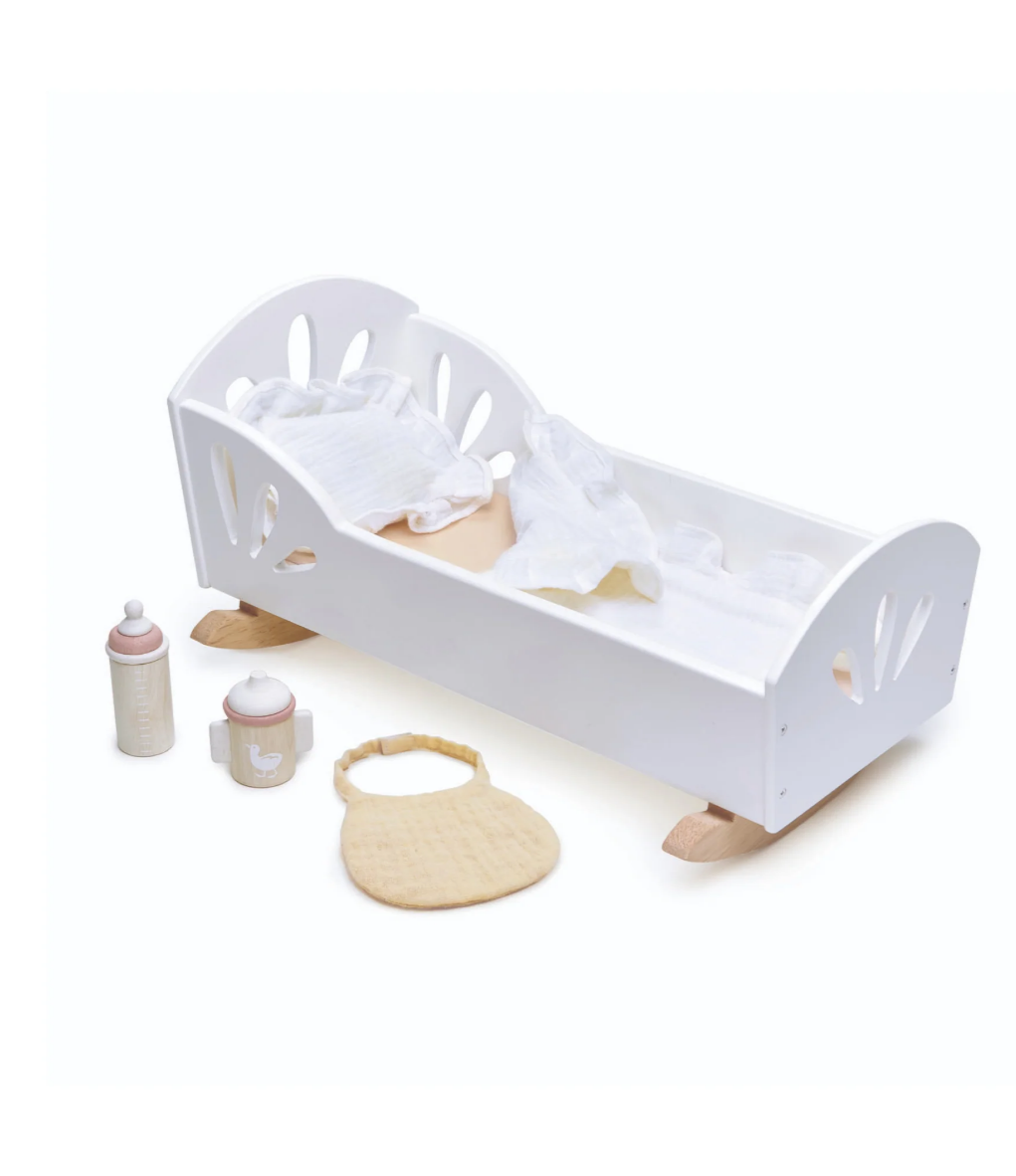 Cuna para muñecas dulce cisne