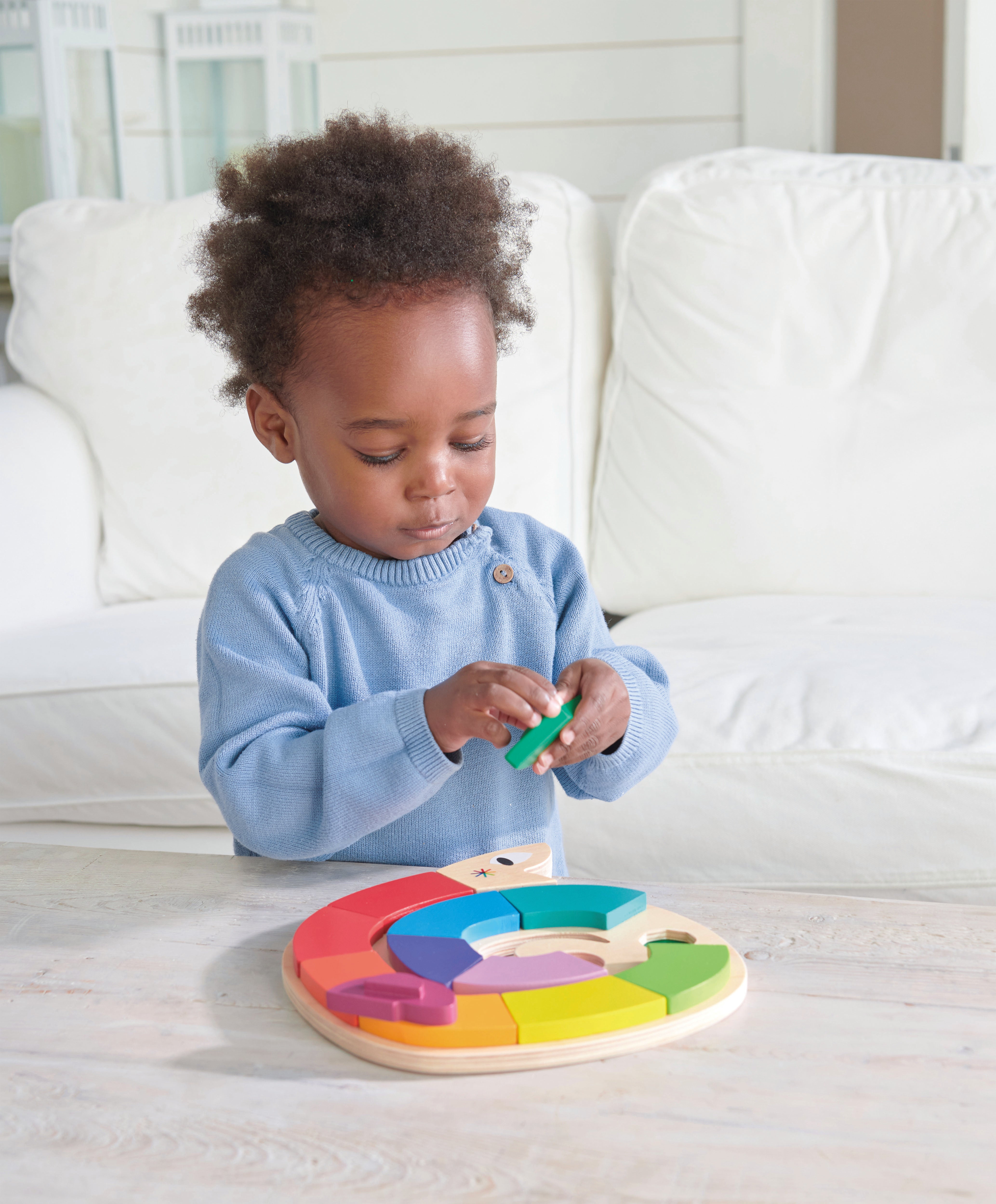 Rompecabezas de formas y colores