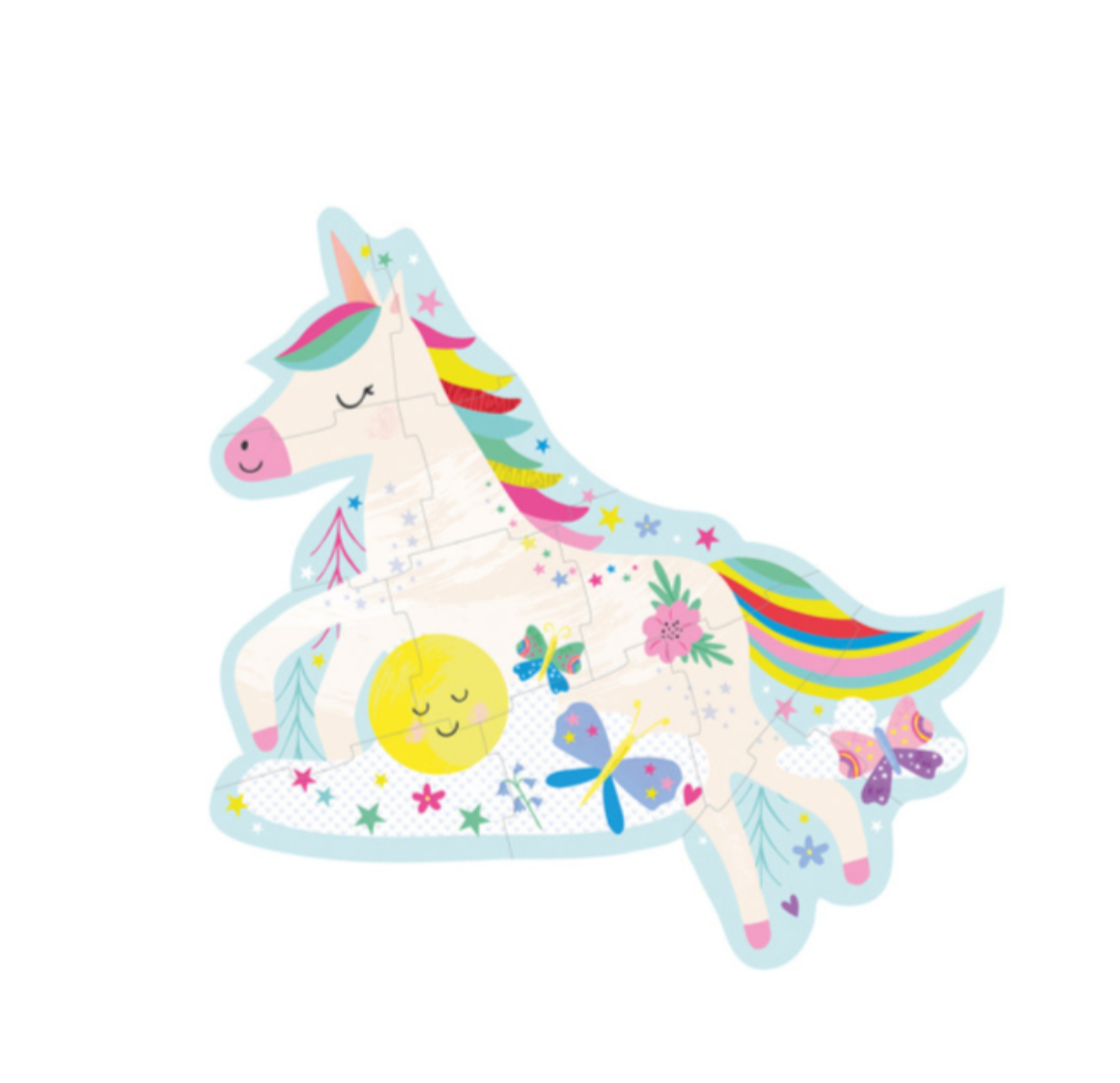 Floss&Rock Rompecabezas 12pcs (unicornio)