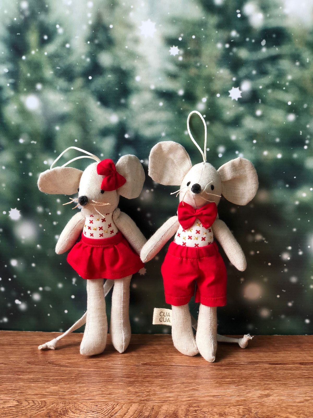 Ratoncita navideña