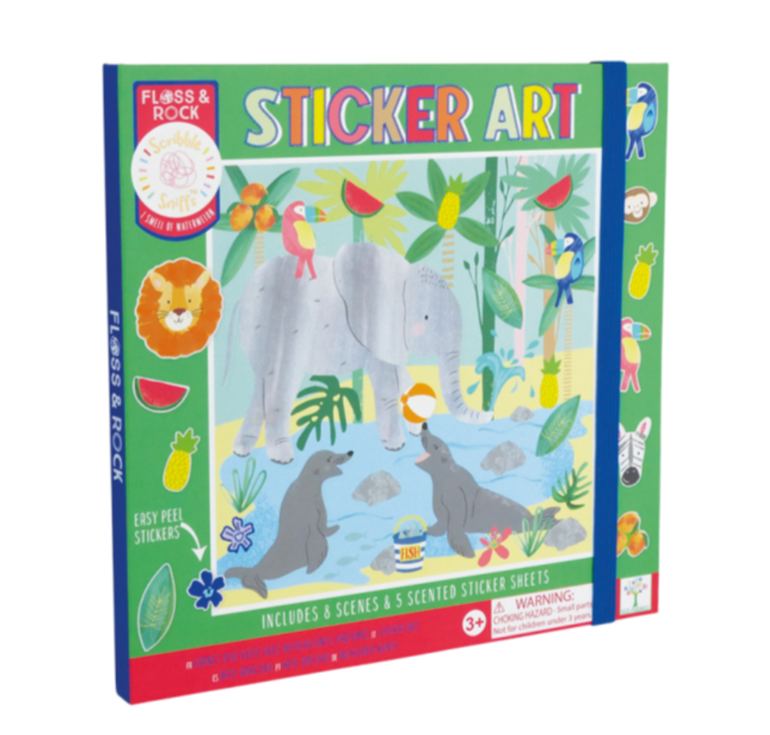 Floss&Rock Sticker Art (jungla)