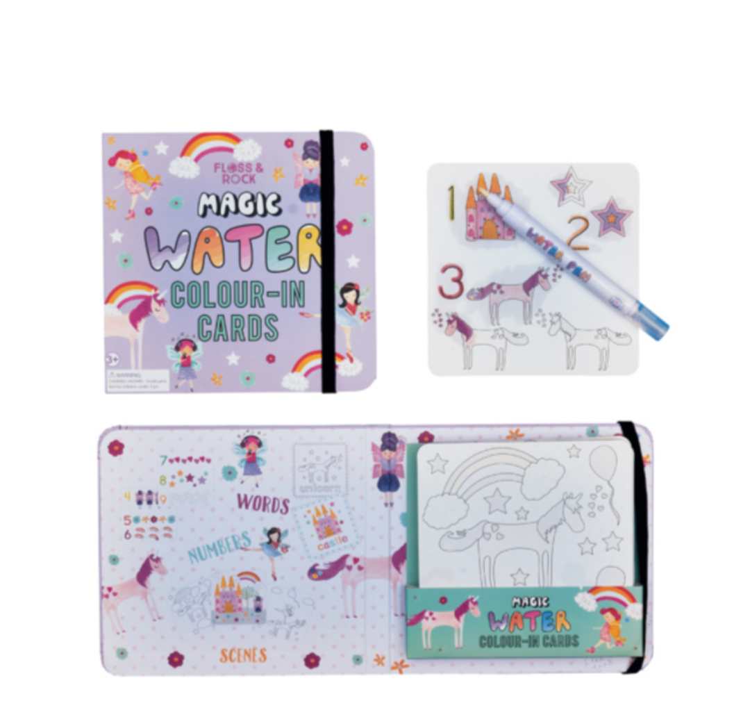 Floss&Rock Pinta con agua (unicornios)