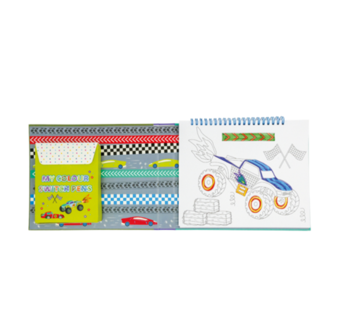 Floss&Rock Cuaderno de actividades (coches)