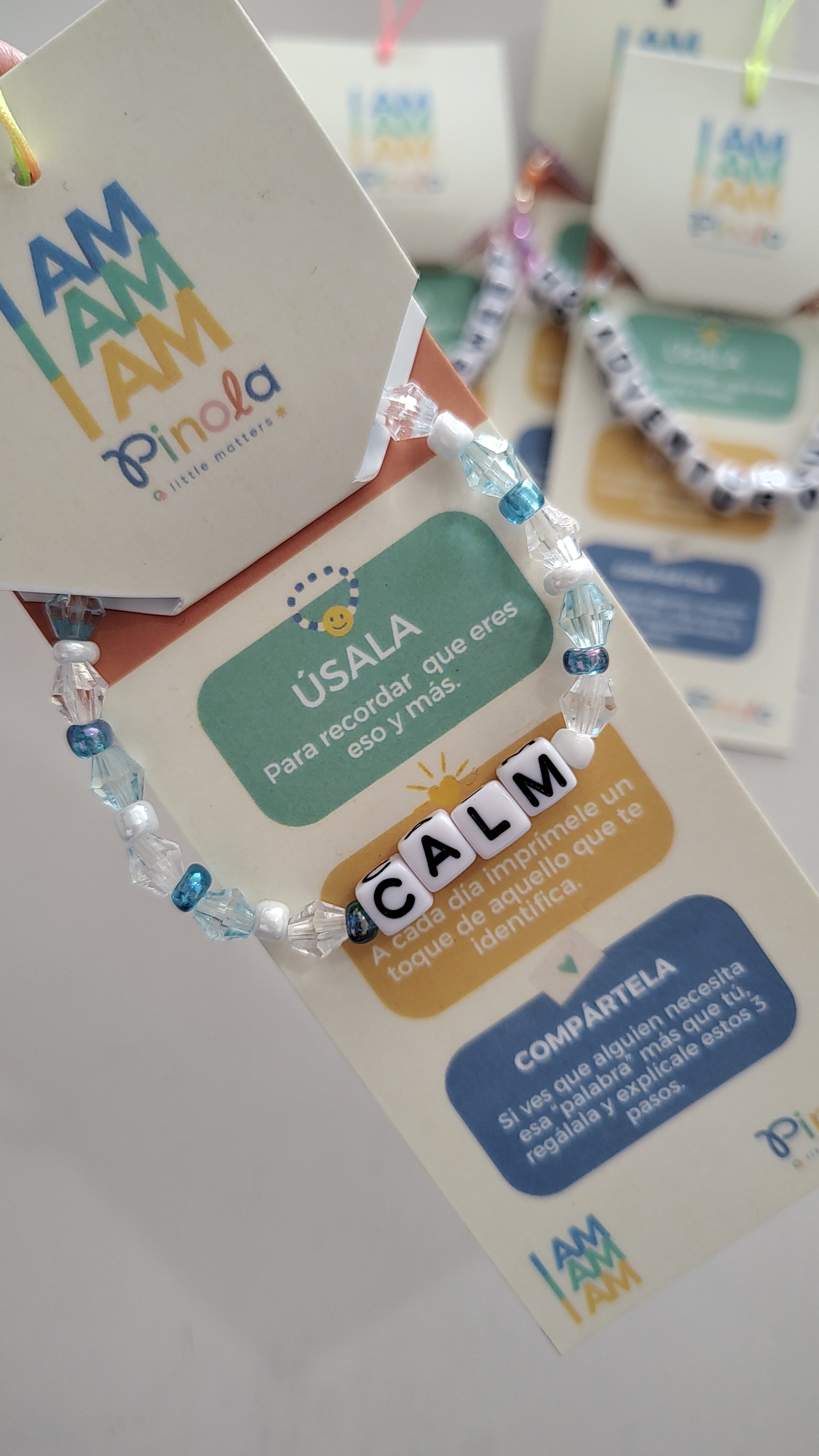 PINOLA IAM pulsera frases