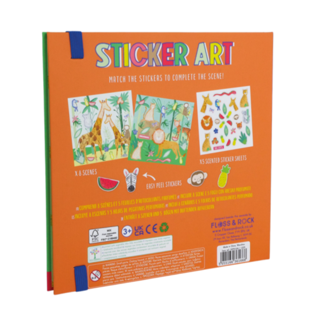 Floss&Rock Sticker Art (jungla)