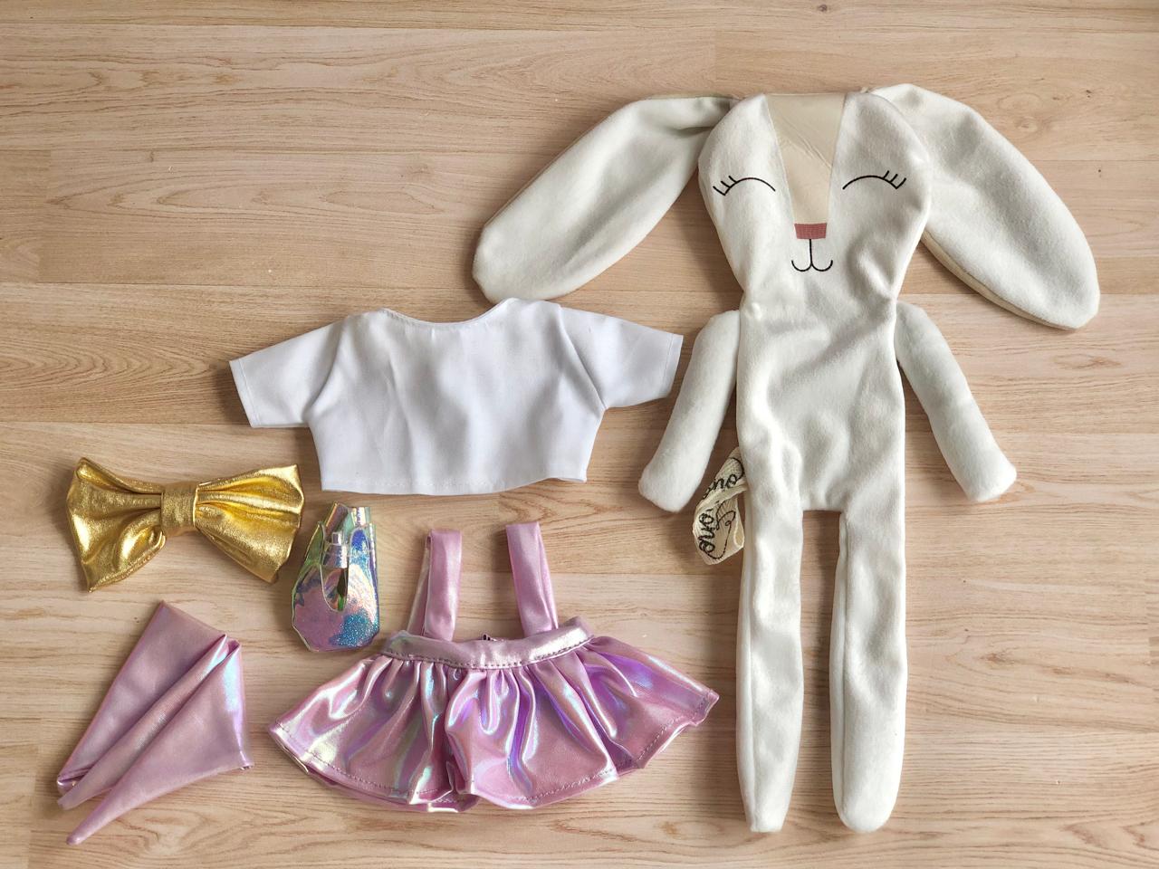 Conejitos con cambio de outfit