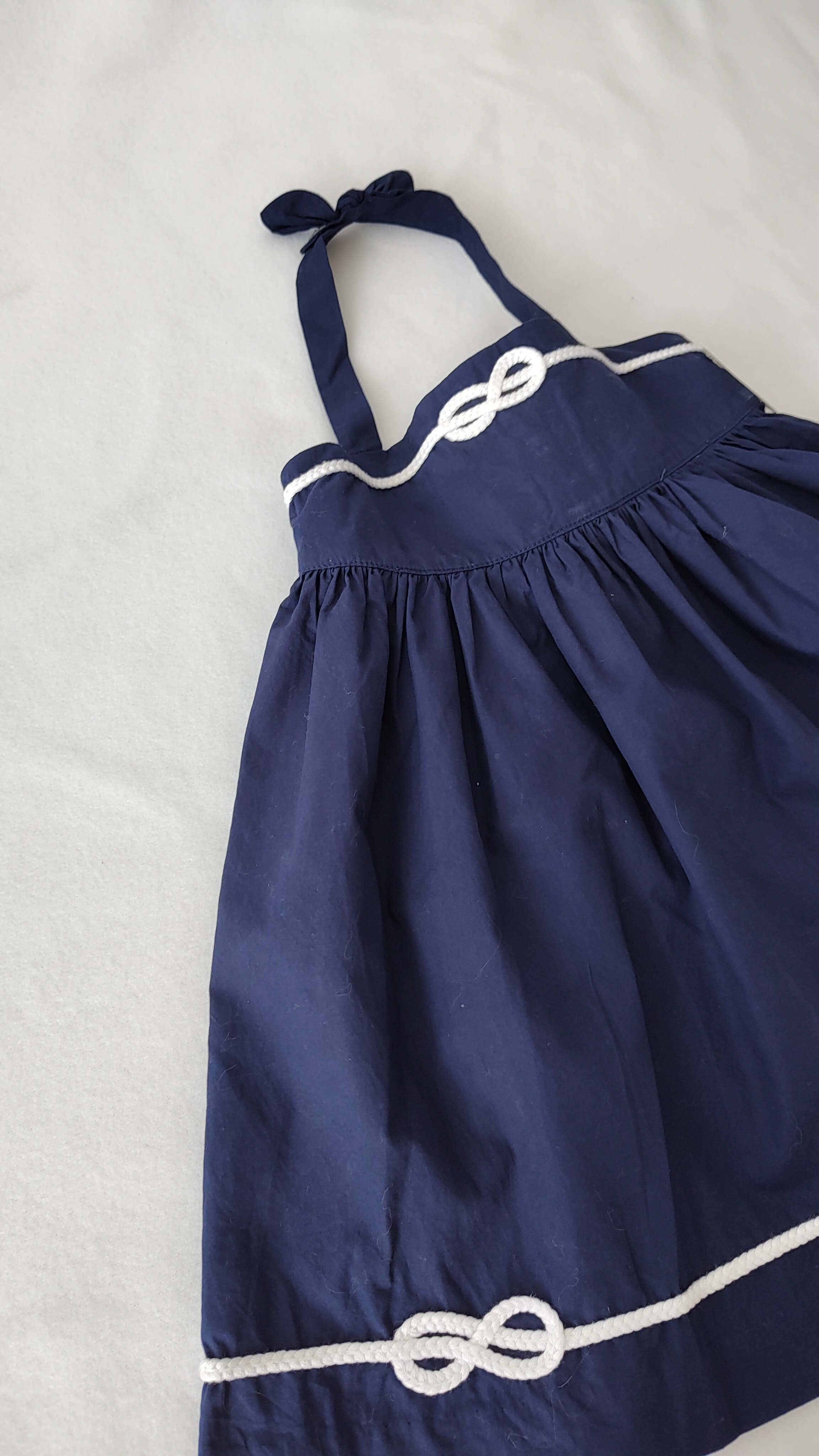 Janie&Jack vestido marinero 12/18M
