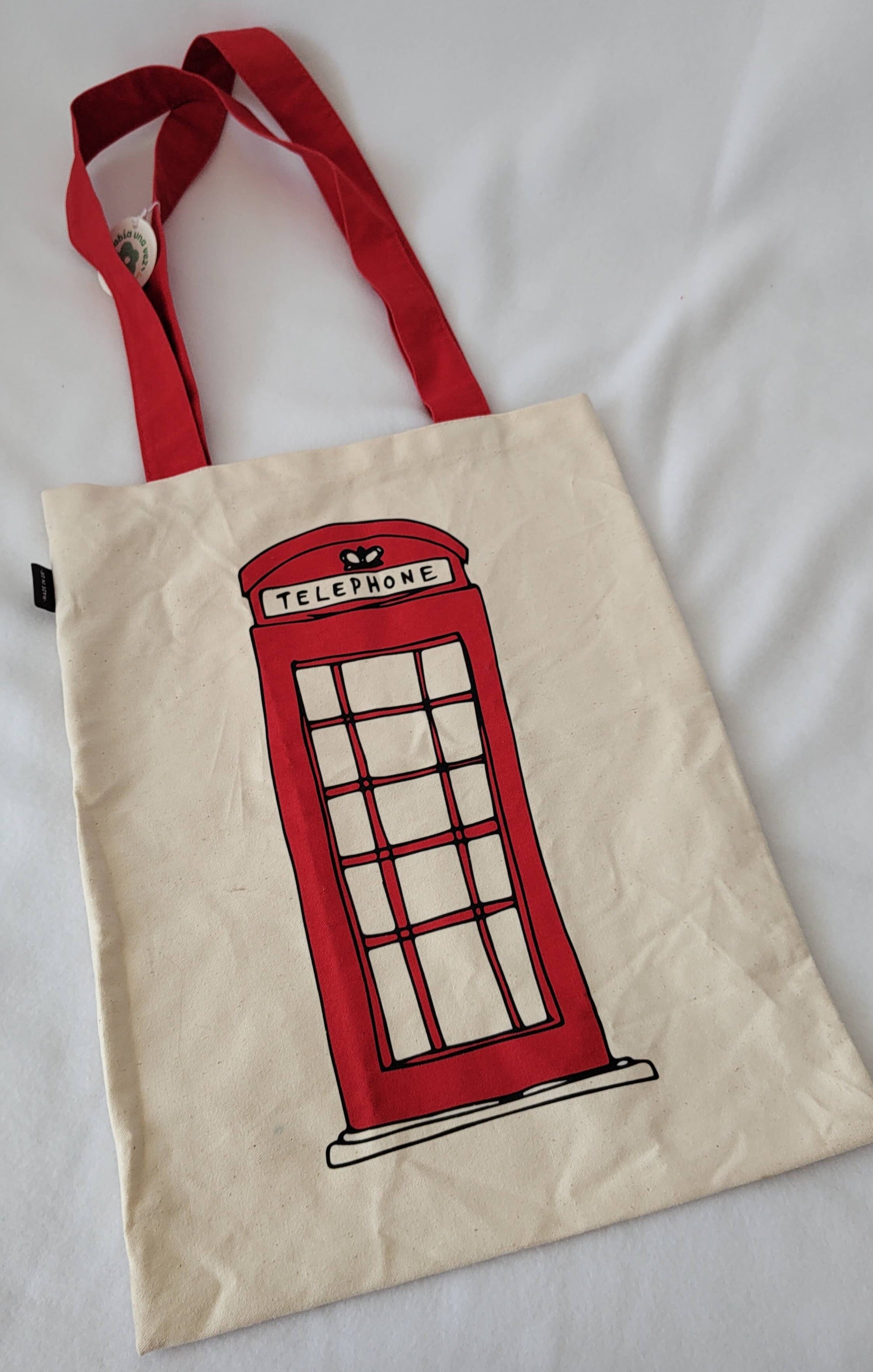 Tote lona London doble vista