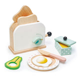 Tostador con set de desayuno