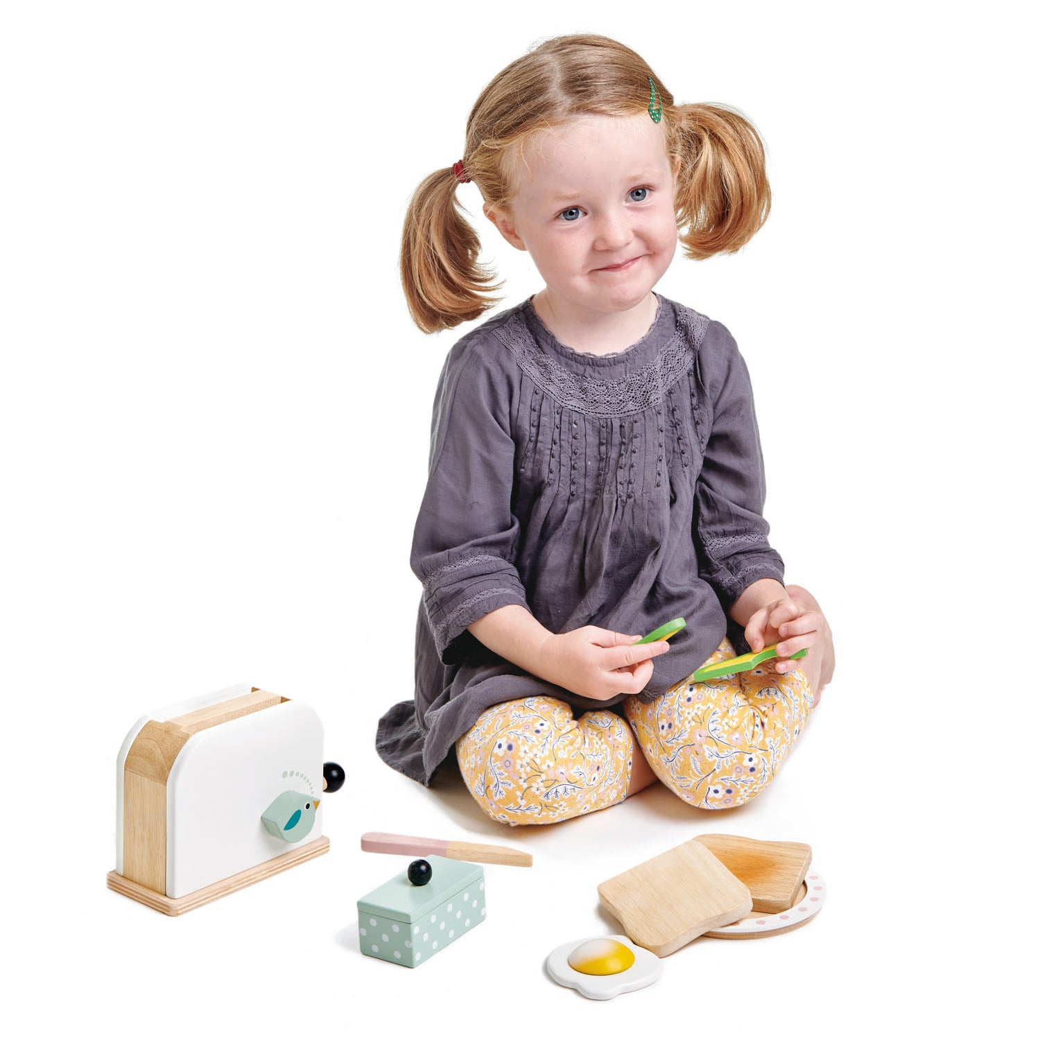 Tostador con set de desayuno