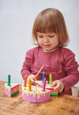 Pastel de cumpleaños arcoíris