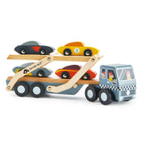 Camión transportador de autos