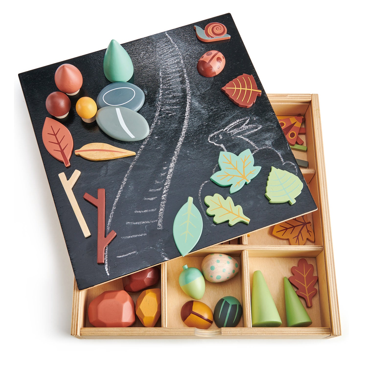 Caja de tesoros del bosque