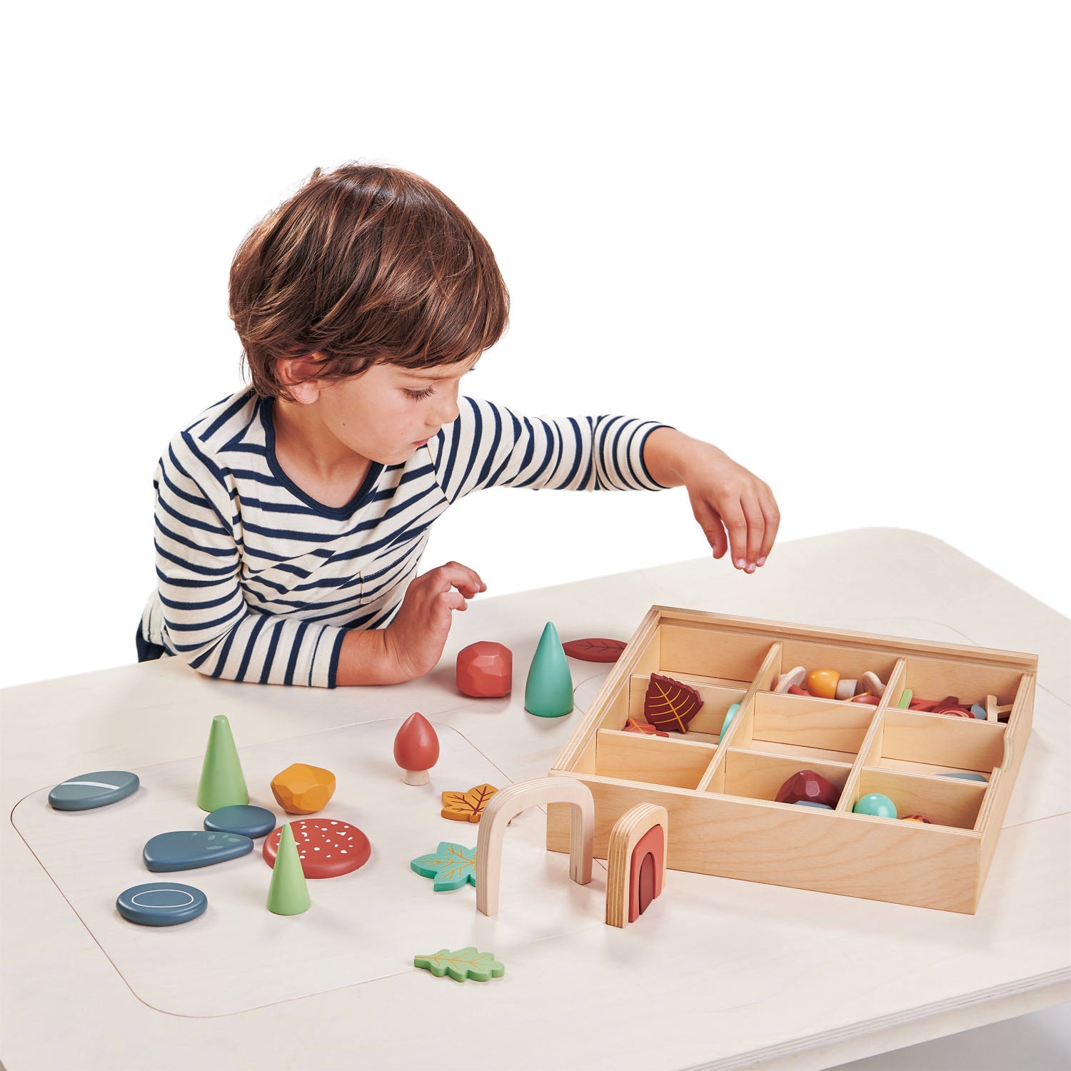 Caja de tesoros del bosque
