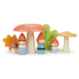 Familia de gnomos del bosque