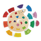 Rompecabezas de formas y colores