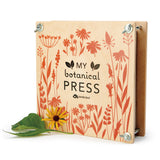 Prensa de flores y hojas