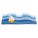 Paisaje del mar azul