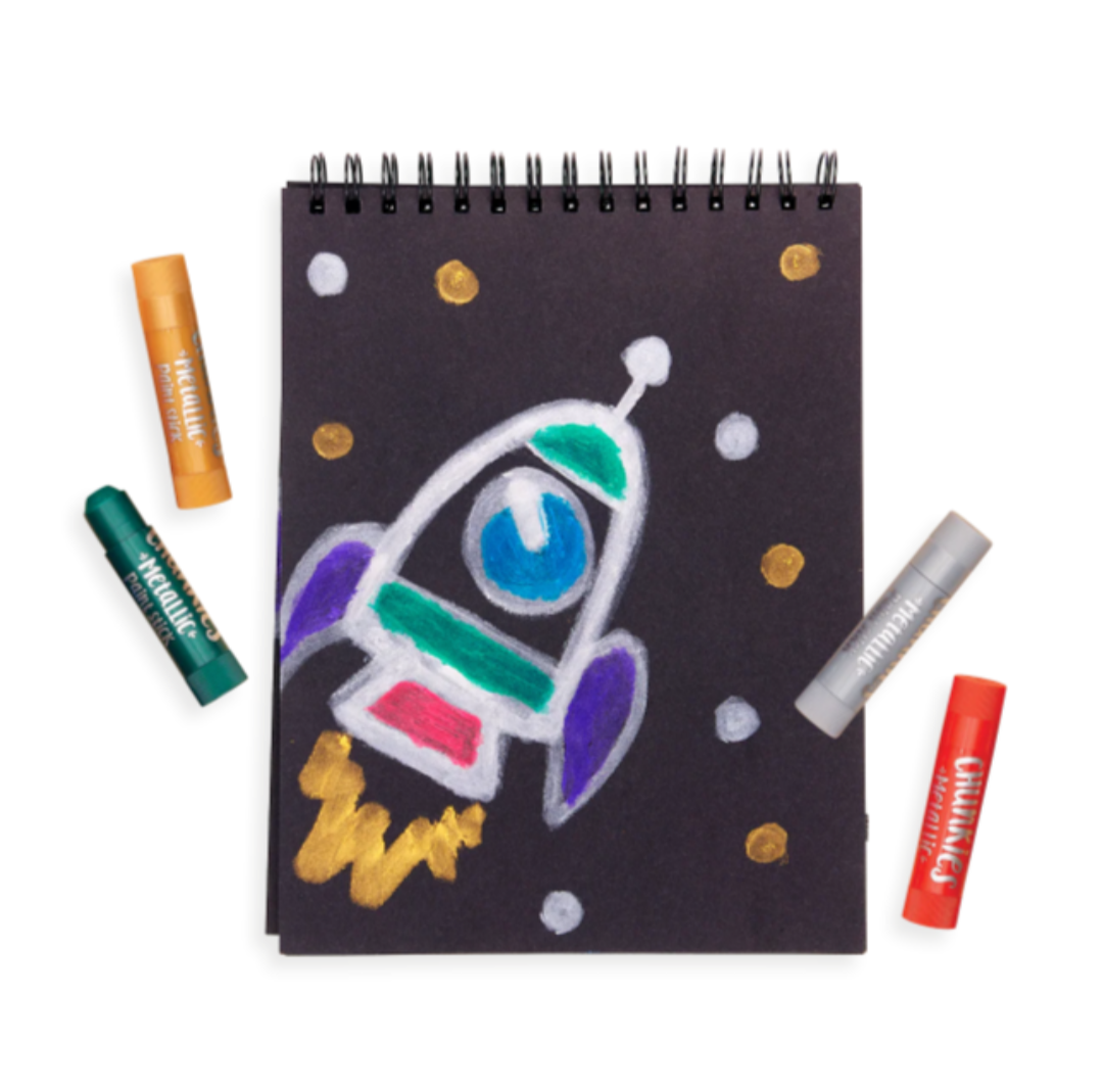 Ooly chunkies barras de pintura (metálico 6pz)