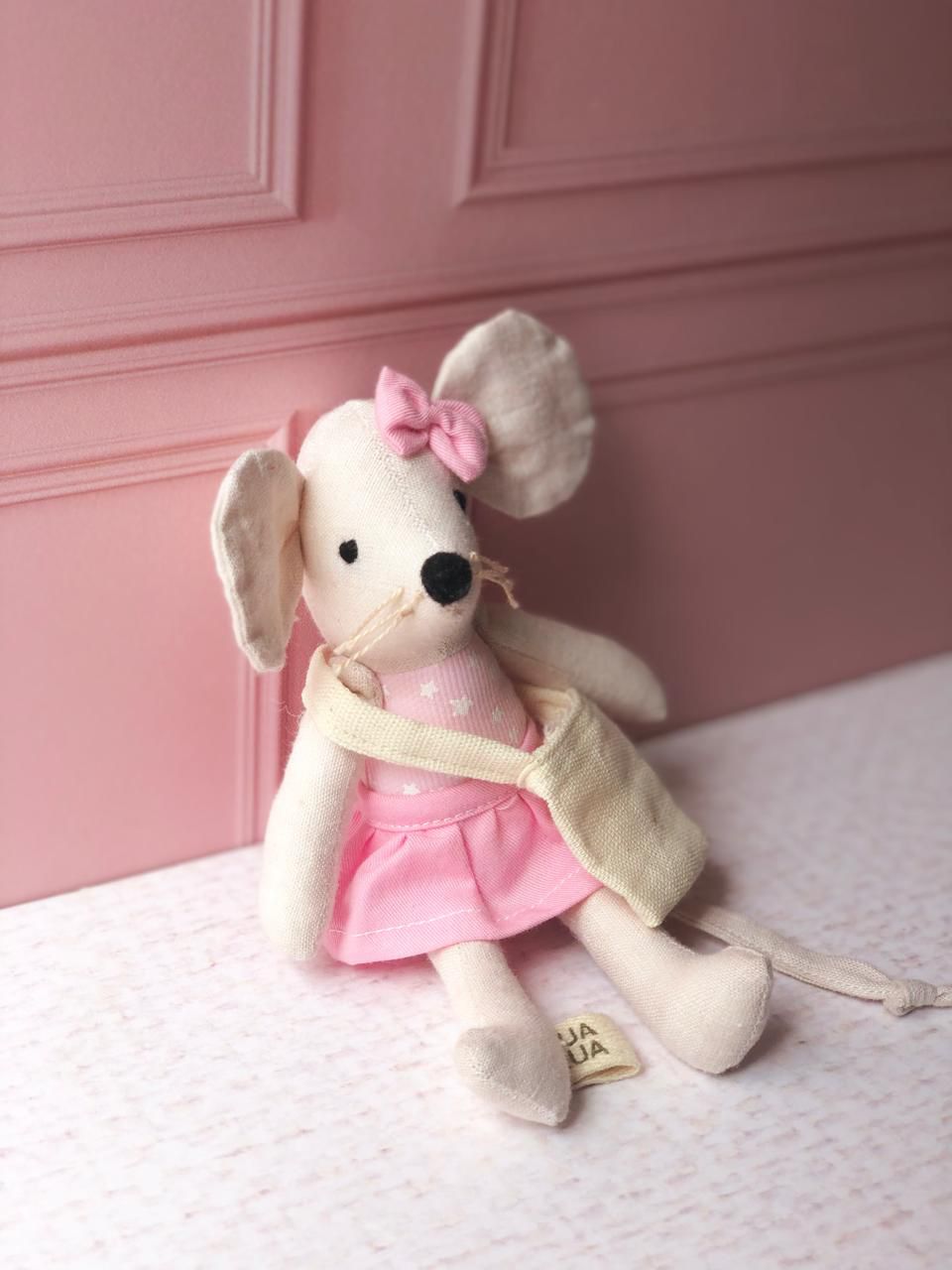 Ratoncito de los dientes rosa