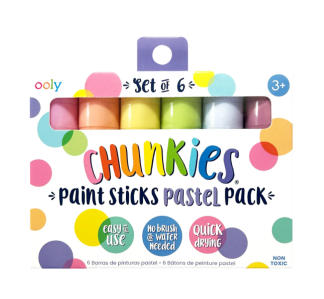 Ooly chunkies barras de pintura (pasteles 6pz)