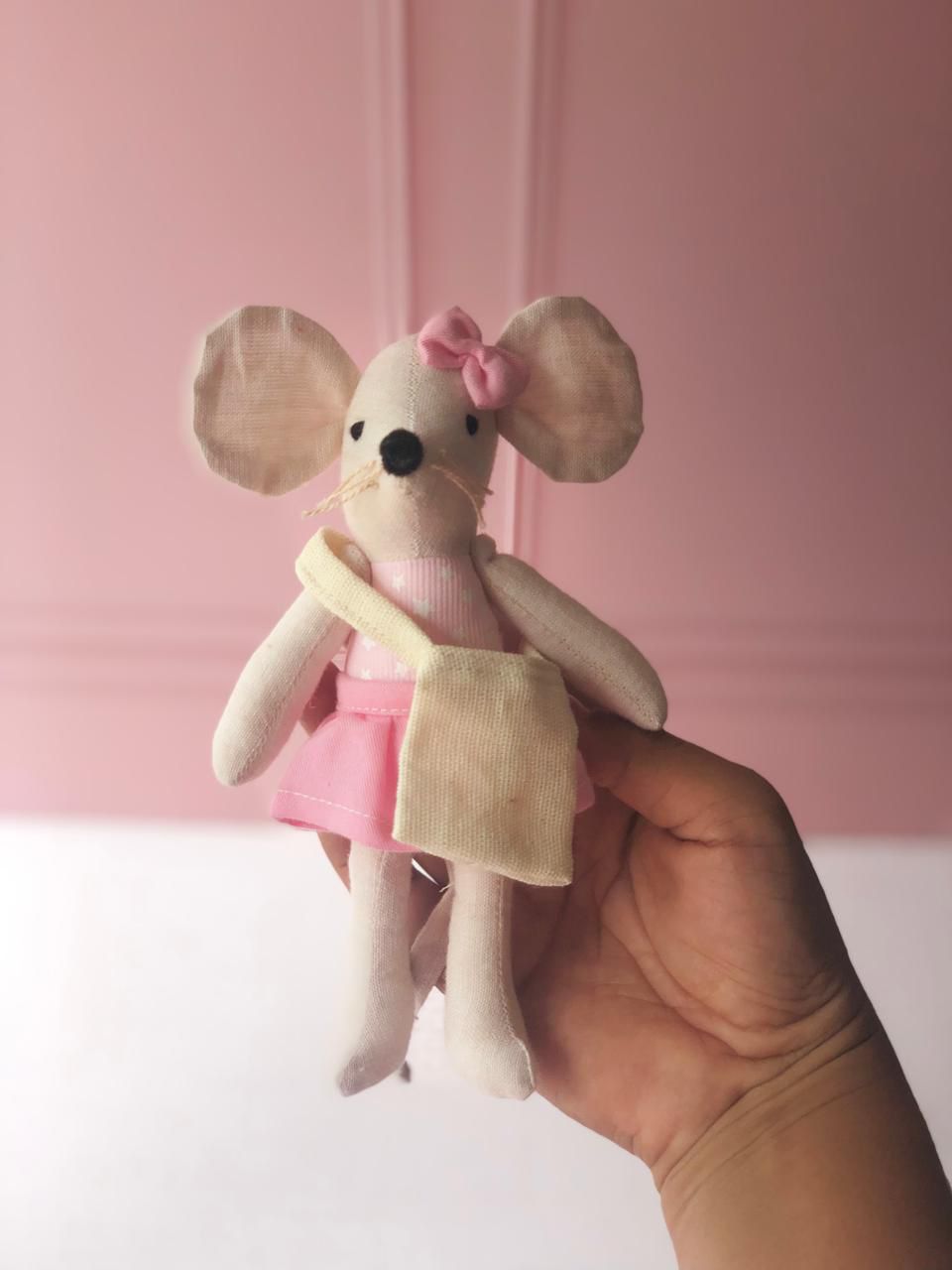 Ratoncito de los dientes rosa