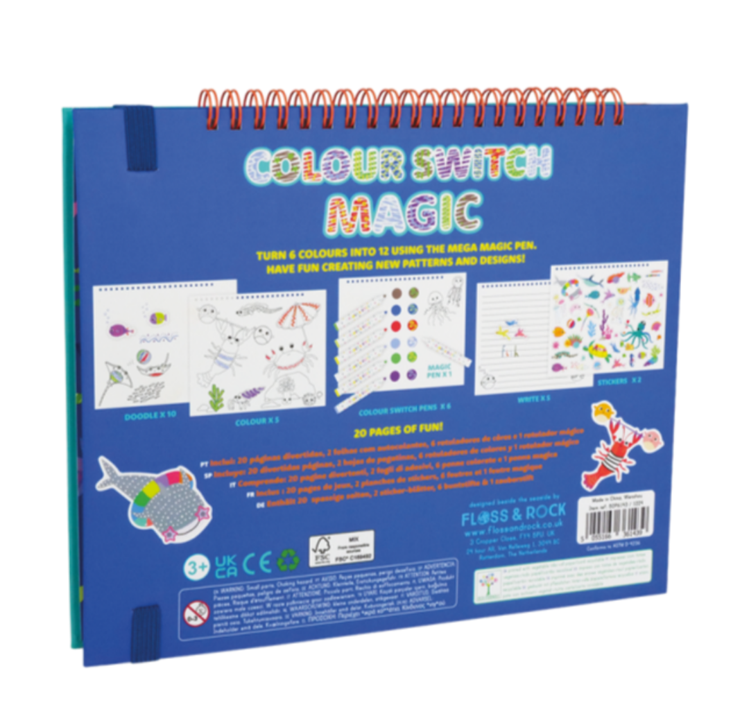 Floss&Rock Cuaderno de actividades (oceano)