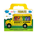 Floss&Rock PEANUTS coloring travel kit