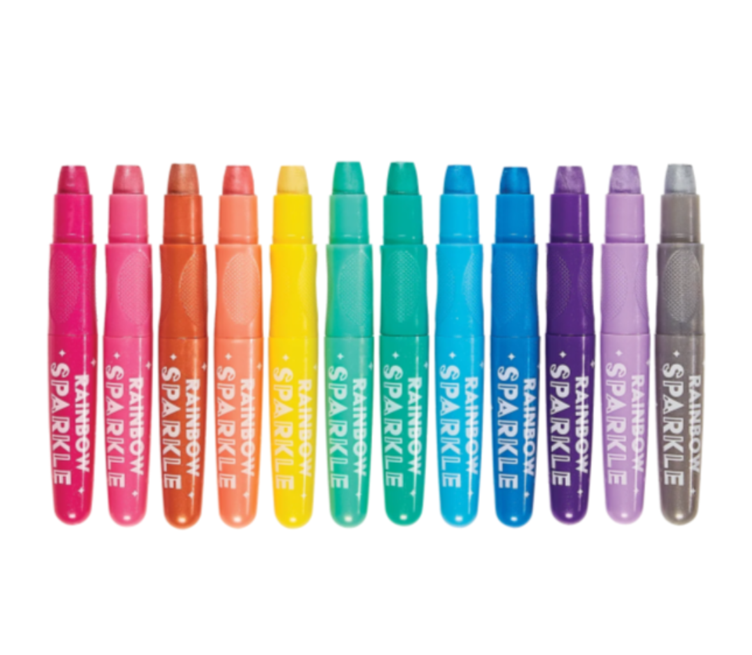 Ooly rainbow sparkle crayons / crayones acuareleables