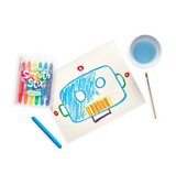 Ooly crayones/acuarela smooth stix 6pz